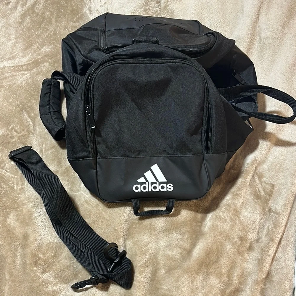 Adidas Black Duffel Bag for Men
